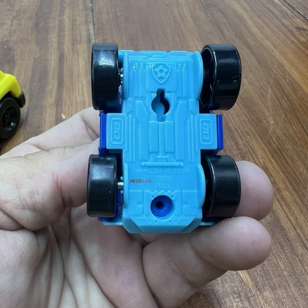 PAW Patrol Rubble Construction Truck & Mighty Pups Chase Mini Vehicle Lot